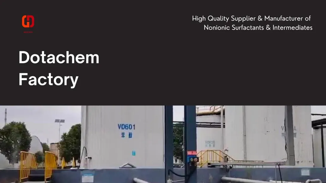 Feinchemikalienherstellung: Willkommen zur Dotachem Factory Tour!