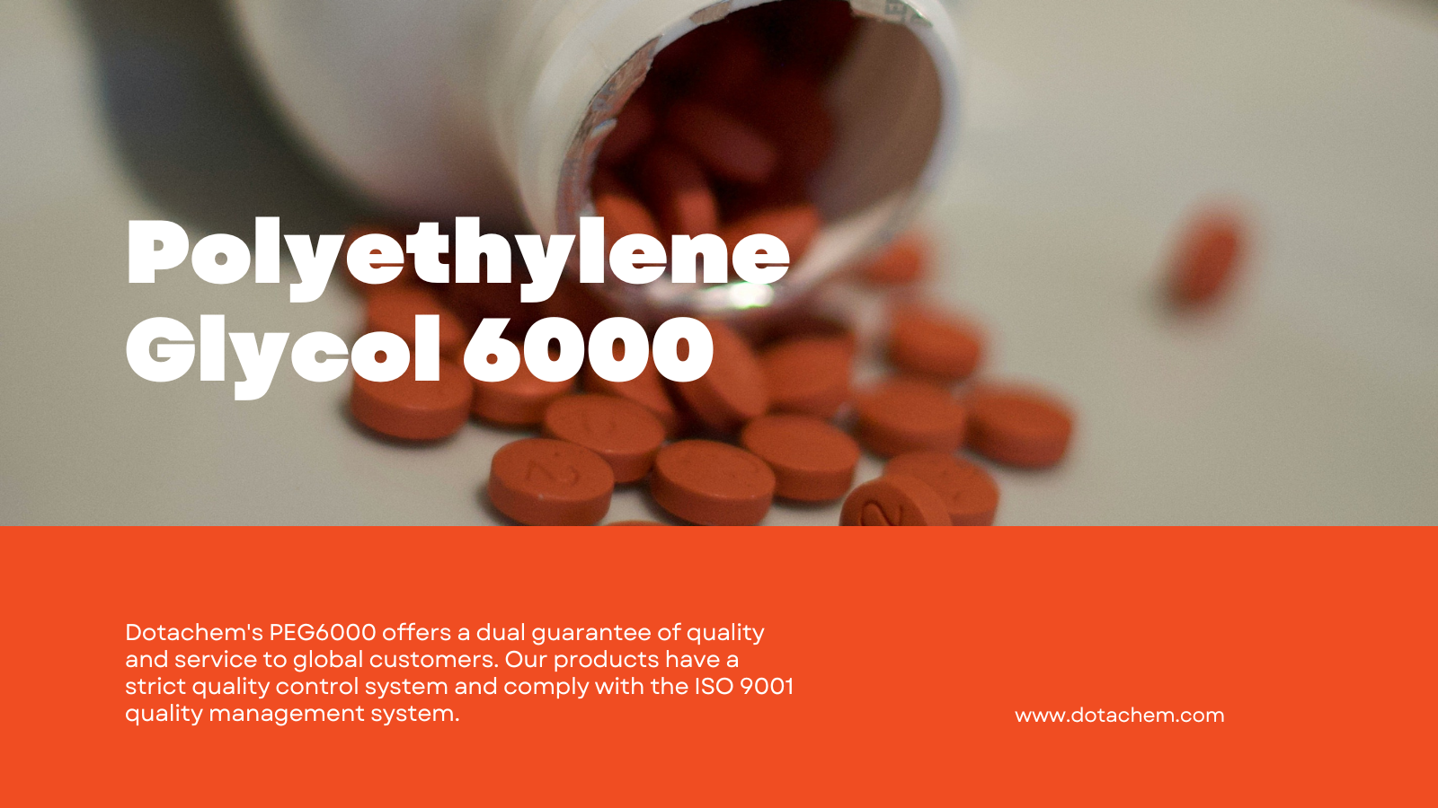 Polyethylenglykol 6000: Verschiedene Anwendungen im Industriefeld und Dotachems Qualitätsbetrieb