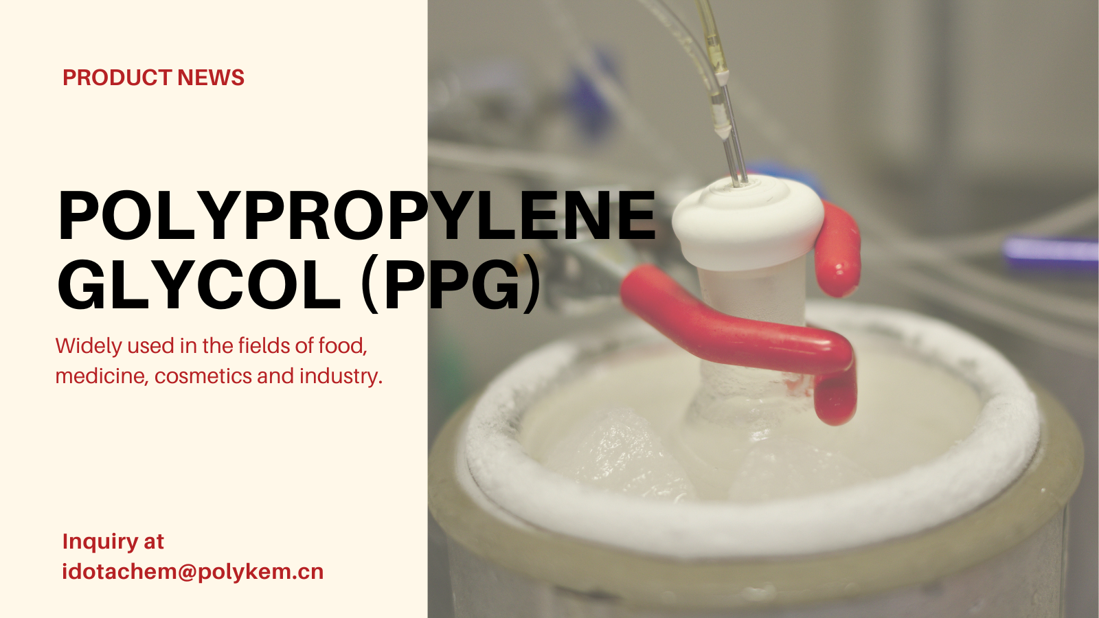 Polypropylenglykol (PPG): eine multifunktionale Polymerlösung für industrielle Anwendungen