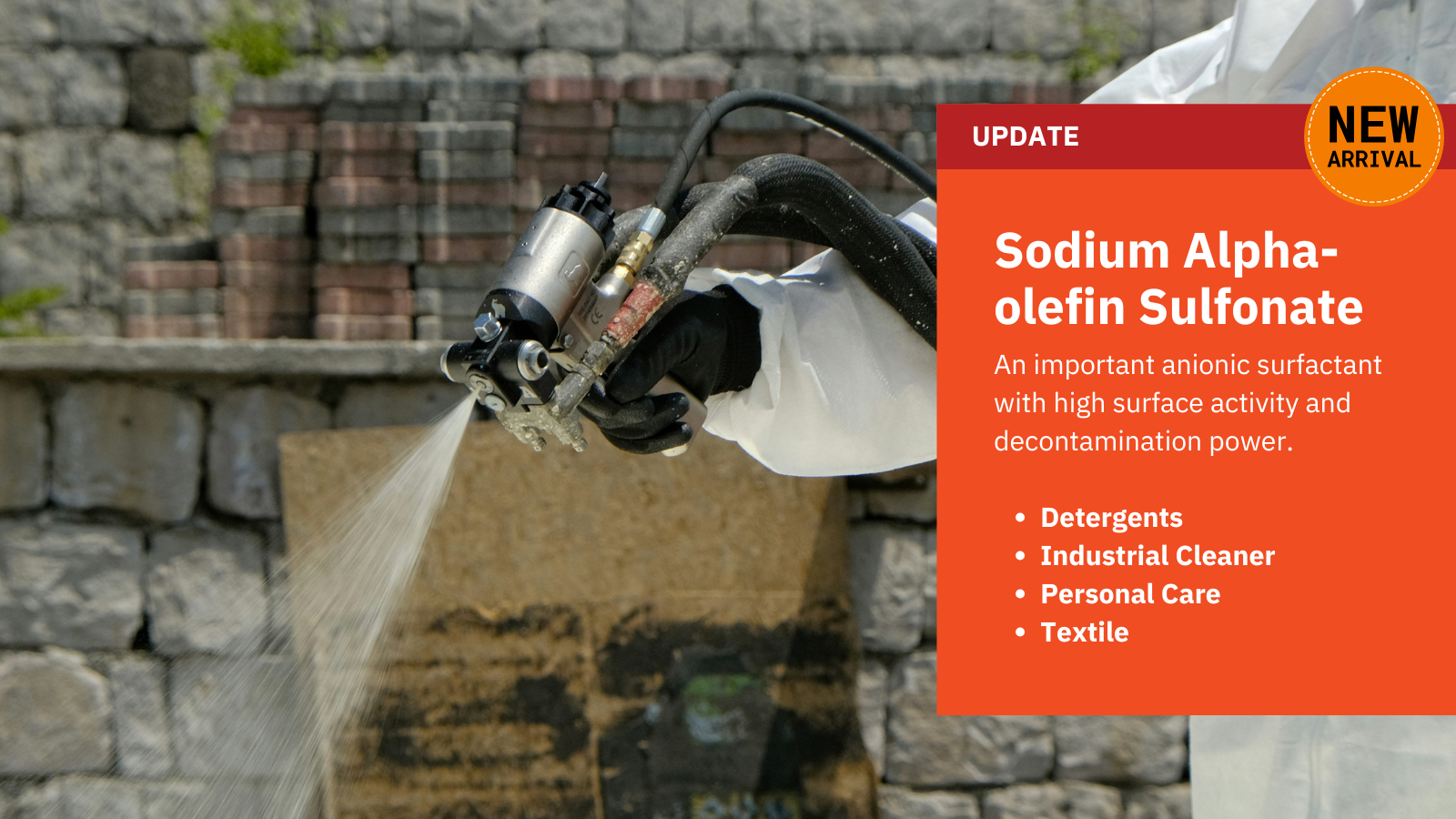 Das chemische Außenhandelsunternehmen Dotachem hat das verfügbare Produkt Natrium Alpha-Olefin-Sulfonat neu hinzugefügt!