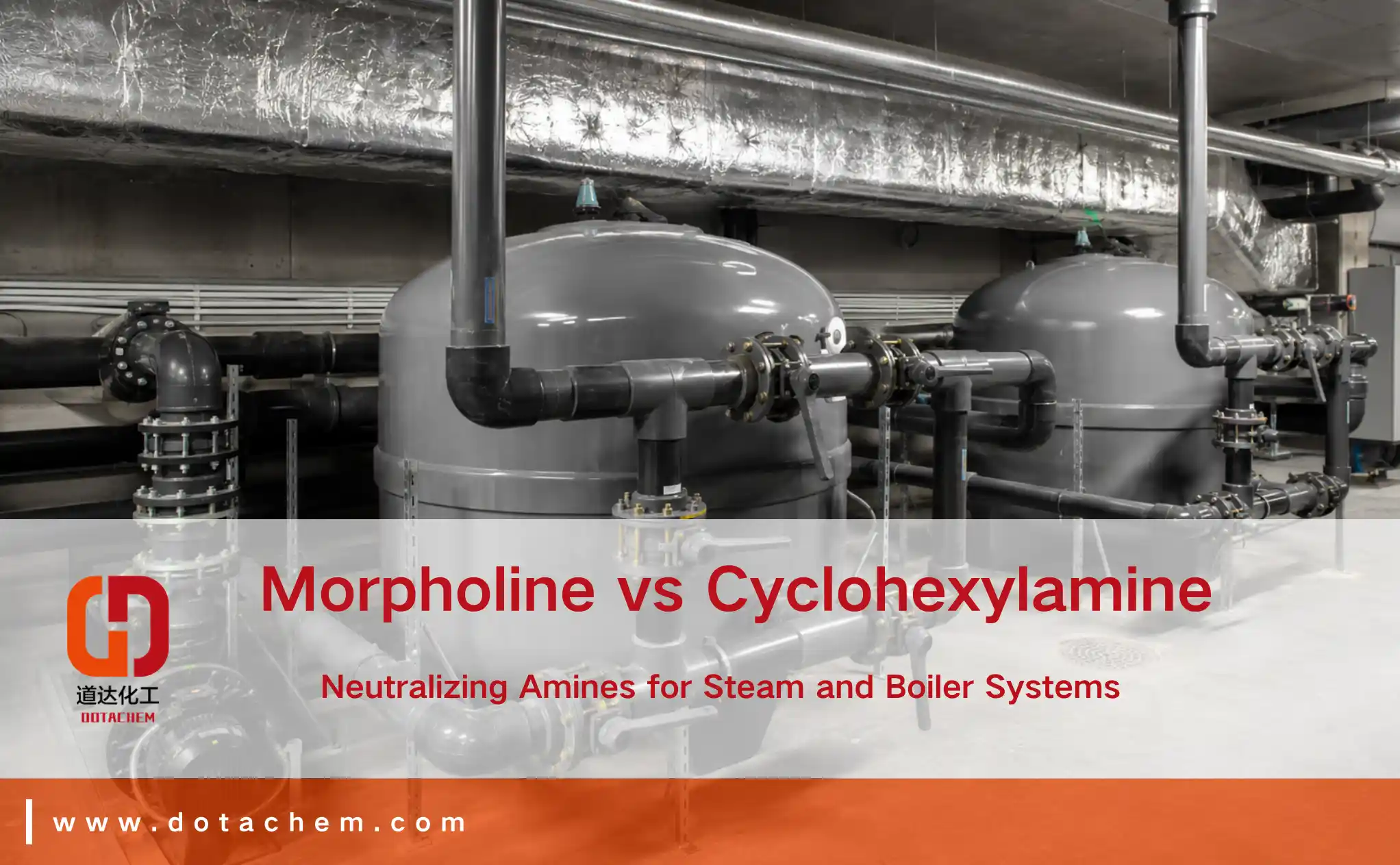 Morpholin vs. Cyclohexylamin: Neutralisierende Amine für Dampf- und Kesselsysteme